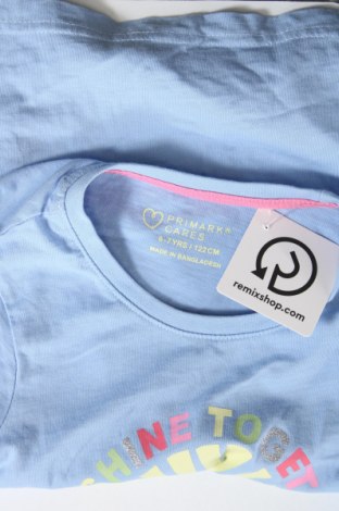 Dziecięcy T-shirt Primark, Rozmiar 6-7y/ 122-128 cm, Kolor Niebieski, Cena 35,86 zł