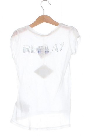 Dziecięcy T-shirt Replay, Rozmiar 5-6y/ 116-122 cm, Kolor Biały, Cena 170,59 zł