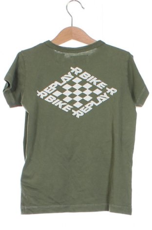 Детска тениска Replay, Размер 4-5y/ 110-116 см, Цвят Зелен, Цена 28,80 лв.