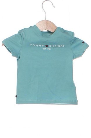 Παιδικό μπλουζάκι Tommy Hilfiger, Μέγεθος 2-3m/ 56-62 εκ., Χρώμα Μπλέ, Τιμή 13,20 €