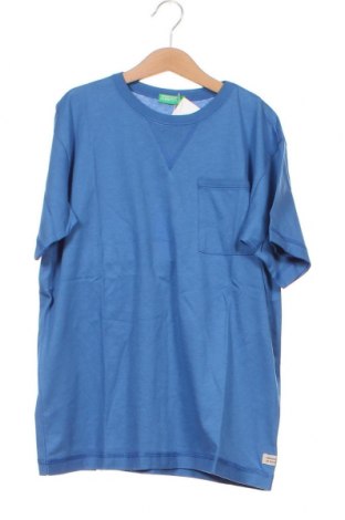 Kinder T-Shirt United Colors Of Benetton, Größe 8-9y/ 134-140 cm, Farbe Blau, Preis 9,36 €