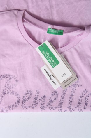 Kinder T-Shirt United Colors Of Benetton, Größe 13-14y/ 164-168 cm, Farbe Lila, Preis 16,88 €