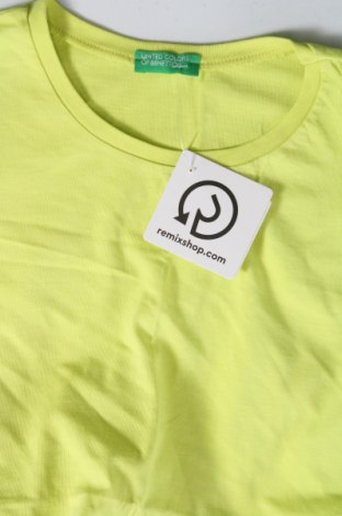 Tricou pentru copii United Colors Of Benetton, Mărime 13-14y/ 164-168 cm, Culoare Verde, Preț 38,27 Lei
