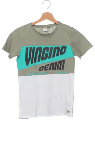 Tricou pentru copii Vingino, Mărime 11-12y/ 152-158 cm, Culoare Verde, Preț 23,94 Lei
