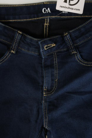Dziecięce jeansy C&A, Rozmiar 11-12y/ 152-158 cm, Kolor Niebieski, Cena 24,56 zł