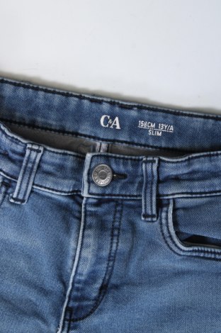 Kinderjeans C&A, Größe 12-13y/ 158-164 cm, Farbe Blau, Preis € 4,01