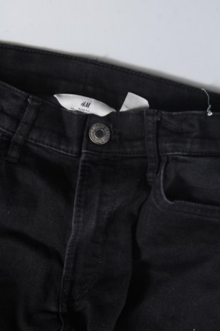 Dziecięce jeansy H&M, Rozmiar 11-12y/ 152-158 cm, Kolor Czarny, Cena 25,59 zł