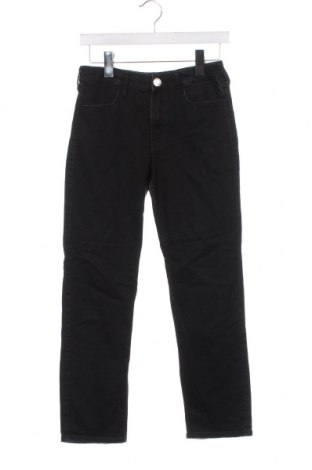 Dziecięce jeansy H&M, Rozmiar 11-12y/ 152-158 cm, Kolor Czarny, Cena 24,56 zł