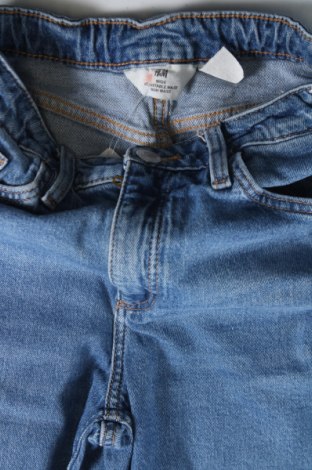 Dětské džíny  H&M, Velikost 10-11y/ 146-152 cm, Barva Modrá, Cena  248,00 Kč