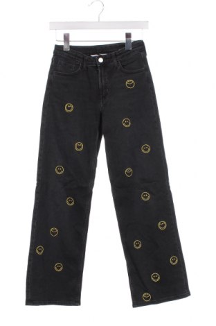 Dziecięce jeansy H&M, Rozmiar 11-12y/ 152-158 cm, Kolor Szary, Cena 102,35 zł