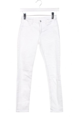 Dziecięce jeansy H&M, Rozmiar 11-12y/ 152-158 cm, Kolor Biały, Cena 44,58 zł