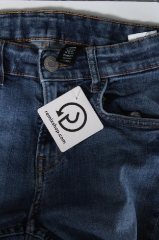 Dziecięce jeansy H&M, Rozmiar 10-11y/ 146-152 cm, Kolor Niebieski, Cena 44,58 zł