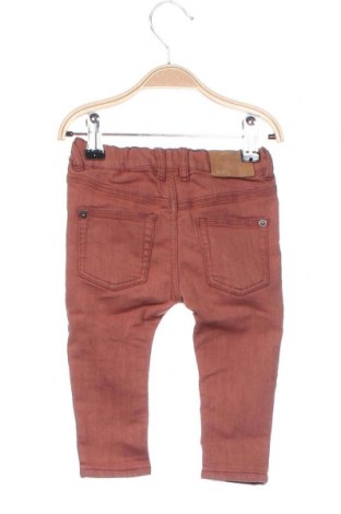 Детски дънки Zara, Размер 6-9m/ 68-74 см, Цвят Червен, Цена 9,20 лв.