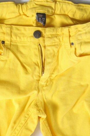 Dětské džíny  Zara Kids, Velikost 11-12y/ 152-158 cm, Barva Žlutá, Cena  120,00 Kč