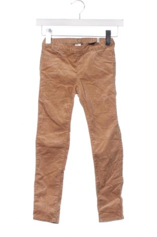 Παιδικό κοτλέ παντελόνι H&M, Μέγεθος 7-8y/ 128-134 εκ., Χρώμα  Μπέζ, Τιμή 5,20 €
