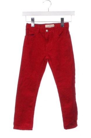 Παιδικό κοτλέ παντελόνι H&M L.O.G.G., Μέγεθος 5-6y/ 116-122 εκ., Χρώμα Κόκκινο, Τιμή 5,20 €