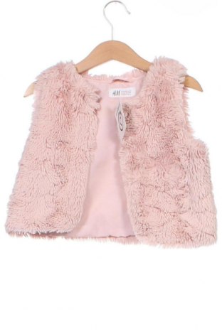Dětská vesta  H&M, Velikost 2-3y/ 98-104 cm, Barva Růžová, Cena  131,00 Kč