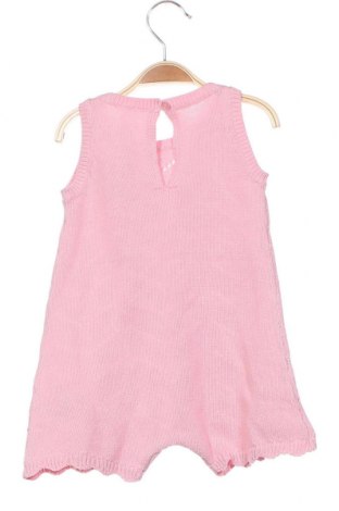 Детски гащеризон H&M, Размер 9-12m/ 74-80 см, Цвят Розов, Цена 19,28 лв.