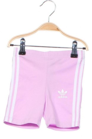 Παιδικό κοντό παντελόνι Adidas Originals, Μέγεθος 18-24m/ 86-98 εκ., Χρώμα Βιολετί, Τιμή 16,93 €