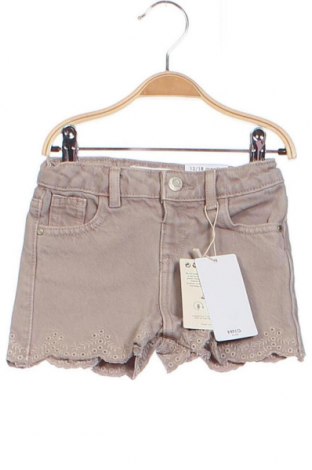 Pantaloni scurți pentru copii Mango, Mărime 12-18m/ 80-86 cm, Culoare Bej, Preț 27,50 Lei