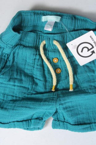 Dětské krátké kalhoty  Obaibi, Velikost 18-24m/ 86-98 cm, Barva Modrá, Cena  179,00 Kč