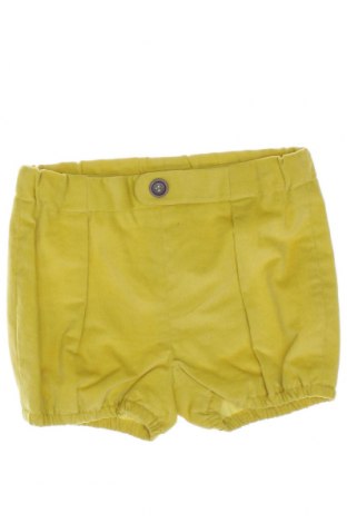 Παιδικό κοντό παντελόνι Pili Carrera, Μέγεθος 9-12m/ 74-80 εκ., Χρώμα Κίτρινο, Τιμή 17,53 €