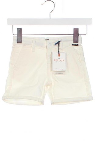 Pantaloni scurți pentru copii Retour Jeans, Mărime 5-6y/ 116-122 cm, Culoare Alb, Preț 53,68 Lei