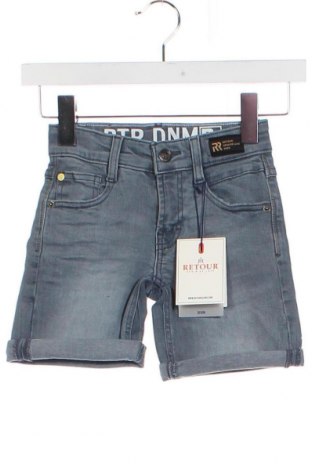 Детски къс панталон Retro Jeans, Размер 6-7y/ 122-128 см, Цвят Син, Цена 26,95 лв.