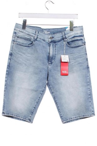 Pantaloni scurți pentru copii S.Oliver, Mărime 15-18y/ 170-176 cm, Culoare Albastru, Preț 73,82 Lei