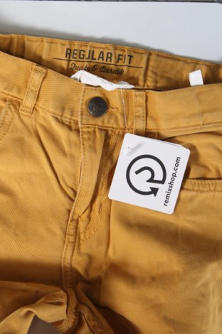 Детски панталон H&M, Размер 7-8y/ 128-134 см, Цвят Жълт, Цена 12,26 лв.
