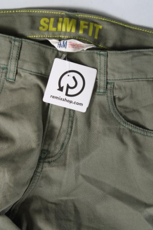 Dětské kalhoty  H&M, Velikost 12-13y/ 158-164 cm, Barva Zelená, Cena  335,00 Kč