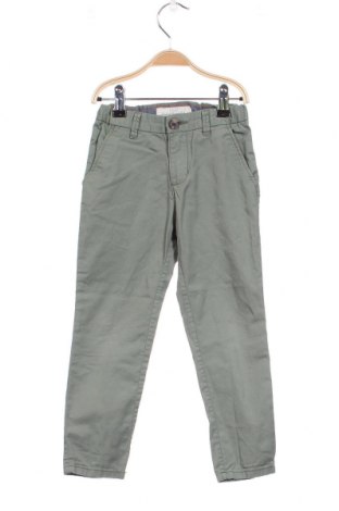 Pantaloni pentru copii H&M L.O.G.G., Mărime 4-5y/ 110-116 cm, Culoare Verde, Preț 31,27 Lei