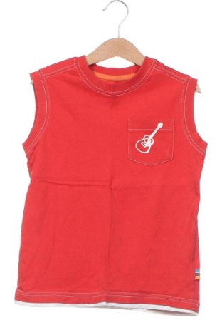 Μπλουζάκι αμάνικο παιδικό, Μέγεθος 5-6y/ 116-122 εκ., Χρώμα Κόκκινο, Τιμή 3,60 €