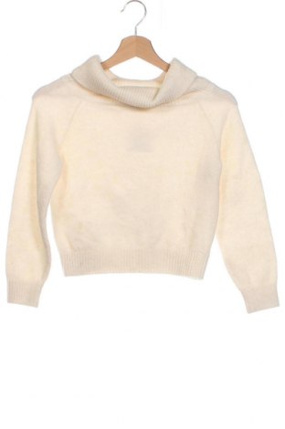 Детски пуловер, Размер 8-9y/ 134-140 см, Цвят Екрю, Цена 16,90 лв.