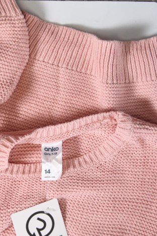 Kinderpullover Anko, Größe 13-14y/ 164-168 cm, Farbe Rosa, Preis € 5,68