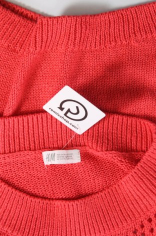 Детски пуловер H&M, Размер 8-9y/ 134-140 см, Цвят Червен, Цена 9,18 лв.