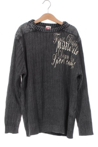 Παιδικό πουλόβερ Here+There, Μέγεθος 12-13y/ 158-164 εκ., Χρώμα Γκρί, Τιμή 4,94 €