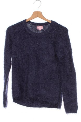 Детски пуловер Pocopiano, Размер 11-12y/ 152-158 см, Цвят Син, Цена 7,65 лв.