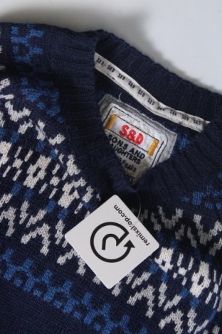 Παιδικό πουλόβερ S&D, Μέγεθος 13-14y/ 164-168 εκ., Χρώμα Μπλέ, Τιμή 5,26 €