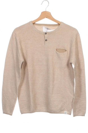 Детски пуловер Zara, Размер 11-12y/ 152-158 см, Цвят Бежов, Цена 17,28 лв.