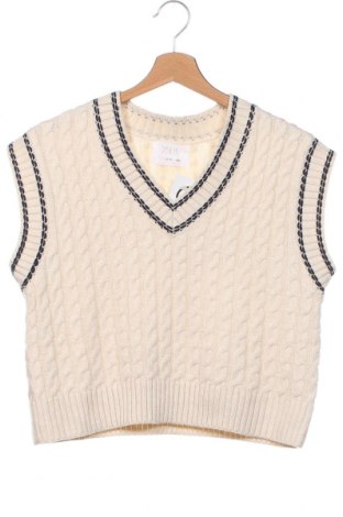 Детски пуловер Zara, Размер 13-14y/ 164-168 см, Цвят Бежов, Цена 9,38 лв.
