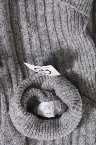 Kinderpullover Zara, Größe 13-14y/ 164-168 cm, Farbe Grau, Preis € 5,34