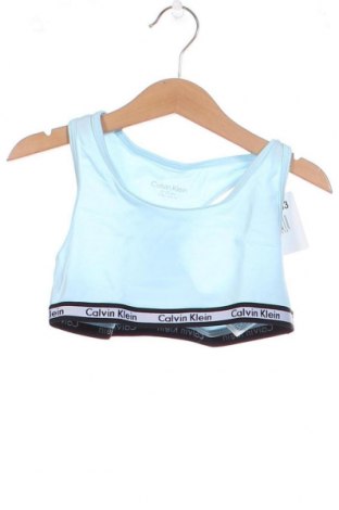 Kinderunterwäsche Calvin Klein, Größe 8-9y/ 134-140 cm, Farbe Blau, Preis 12,16 €
