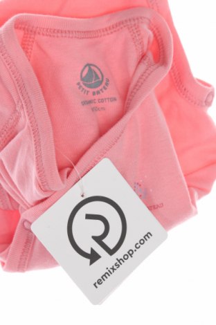 Παιδικό κορμάκι Petit Bateau, Μέγεθος 0-1m/ 50 εκ., Χρώμα Ρόζ , Τιμή 35,05 €