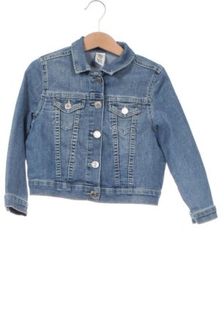 Kinder Jeansjacke H&M, Größe 3-4y/ 104-110 cm, Farbe Blau, Preis 11,40 €