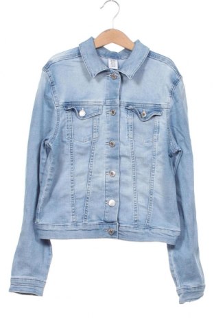 Dětská džínová bunda  H&M, Velikost 11-12y/ 152-158 cm, Barva Modrá, Cena  257,00 Kč