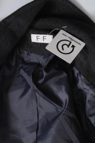 Детско палто F&F, Размер 11-12y/ 152-158 см, Цвят Сив, Цена 22,56 лв.