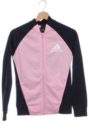 Детско спортно горнище Adidas, Размер 12-13y/ 158-164 см, Цвят Розов, Цена 20,80 лв.