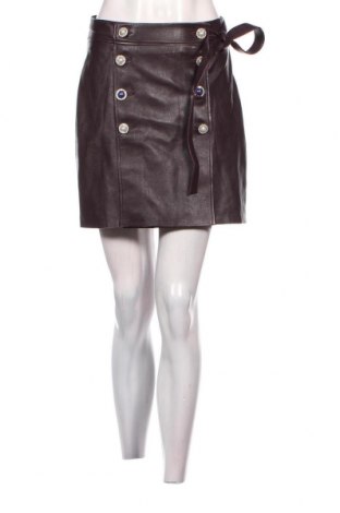 Δερμάτινη φούστα Custommade, Μέγεθος S, Χρώμα Βιολετί, Τιμή 107,18 €