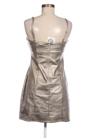 Δερμάτινο φόρεμα Kirious, Μέγεθος L, Χρώμα Χρυσαφί, Τιμή 7,18 €